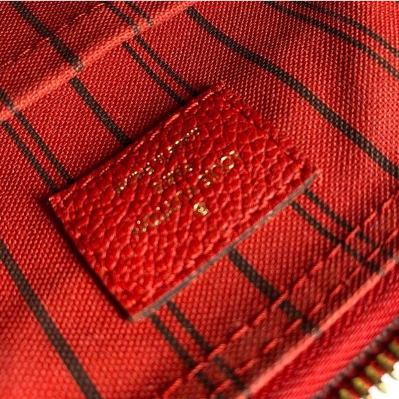 Louis Vuitton Empreinte Speedy 20 Cherry Red NM Bandouliere leather mini LV bag - Picture 6 of 15